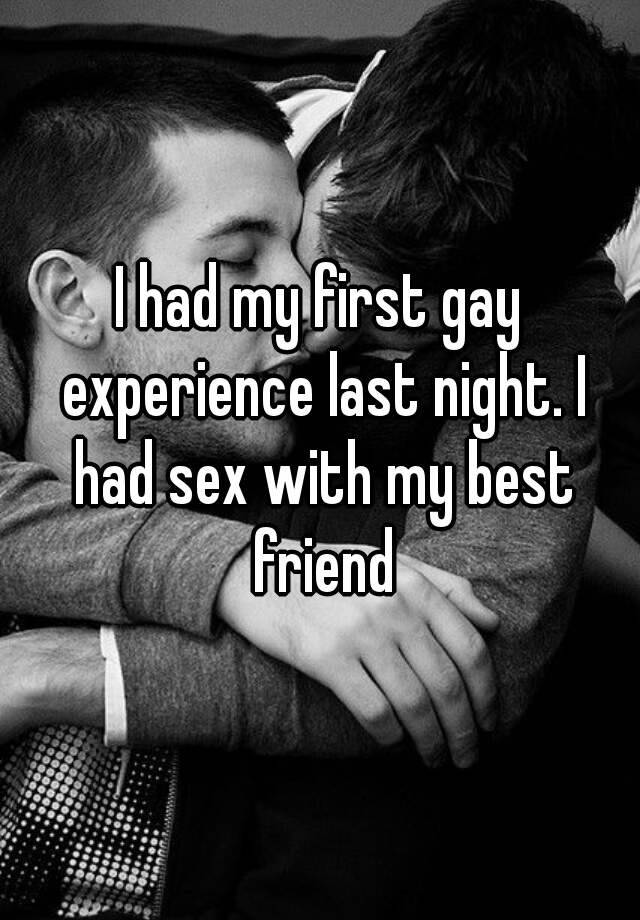 Best gay sex experience